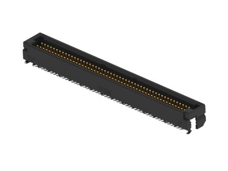 ERNI ERNI MicroCon Series Vertical Surface PCB Header, 100 Contact(s), 0.8 mm Pitch, 2 Row(s), Shrouded [294142-E]; 602-342