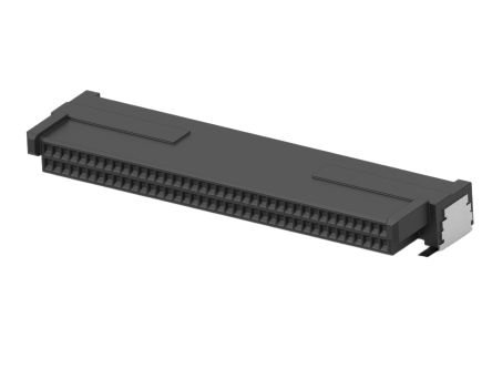 ERNI ERNI MicroCon Series Right Angle Surface Mount PCB Socket, 80-Contact, 2-Row, 0.8mm Pitch, Surface Mount [294259-E]; 602-352