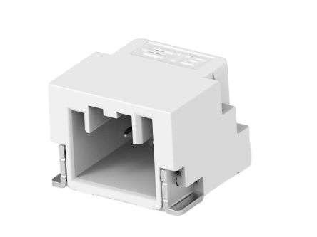 TE Connectivity GRACE INERTIA 1.25 Series Right Angle Surface PCB Header, 2 Contact(s), 1.25 mm Pitch, 1 Row(s), [2360545-2]; 602-363