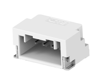 TE Connectivity GRACE INERTIA 1.25 Series Right Angle Surface PCB Header, 4 Contact(s), 1.25 mm Pitch, 1 Row(s), [2360545-4]; 602-365
