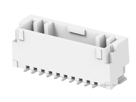 TE Connectivity GRACE INERTIA 1.25 Series Vertical Surface PCB Header, 10 Contact(s), 1.25 mm Pitch, 1 Row(s), Shrouded [1-2360540-0]; 602-384