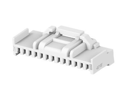 TE Connectivity, Grace Inertia 1.25 Plug PCB Header, 1.25mm Pitch, 13 Way, 1 Row Straight, Vertical [1-2371404-3]; 602-389