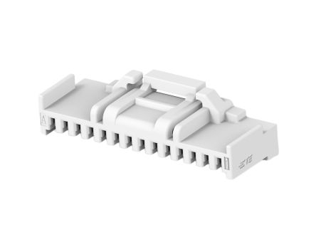 TE Connectivity, Grace Inertia 1.25 Plug PCB Header, 1.25mm Pitch, 14 Way, 1 Row Straight, Vertical [1-2371404-4]; 602-390