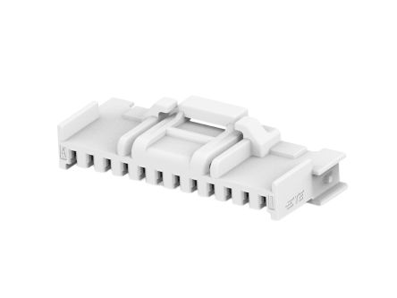 TE Connectivity, Grace Inertia 1.25 Plug PCB Header, 1.25mm Pitch, 11 Way, 1 Row Straight, Vertical [1-2382946-1]; 602-405