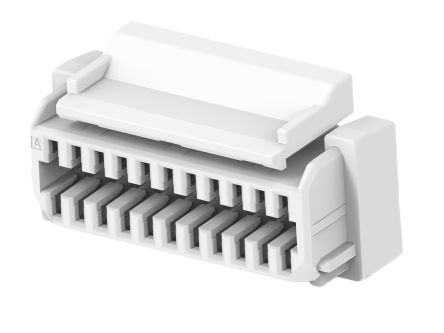 TE Connectivity, Grace Inertia 1.25 Plug PCB Header, 1.25mm Pitch, 22 Way, 2 Row Straight, Vertical [2-2456588-2]; 602-407