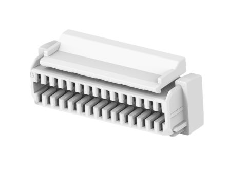 TE Connectivity, Grace Inertia 1.25 Plug PCB Header, 1.25mm Pitch, 30 Way, 2 Row Straight, Vertical [3-2456588-0]; 602-408