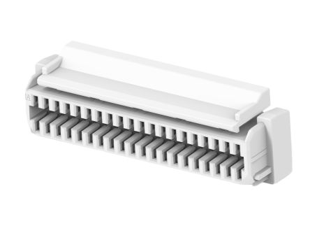 TE Connectivity, Grace Inertia 1.25 Plug PCB Header, 1.25mm Pitch, 40 Way, 2 Row Straight, Vertical [4-2456588-0]; 602-409