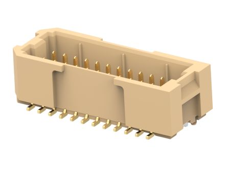 TE Connectivity 1-2484140 Series Vertical Surface PCB Header, 24 Contact(s), 1 mm Pitch, 2 Row(s) [1-2484140-4]; 602-801