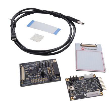 Microchip ATEVK-MXT144UD-A Evaluation Kit Development Kit, Evaluation Kit for EV92X77A mXT1067TDAT Integrated Circuit [EV92X77A]; 603-099