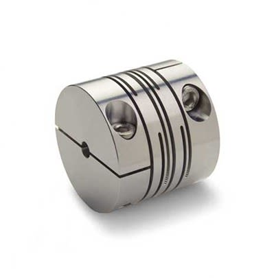 Ruland Slit Coupling, 25mm Outside Diameter, 5 mm, 8 mm Bore, 25.8mm Length Flexible Coupling [MRSC25-8-5-A]; 603-372