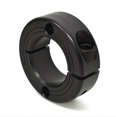 Ruland Collar, One Piece, Clamp Screw, Bore 15mm, OD 34mm, W 13mm, 1215 Lead-Free Carbon Steel [FHD-MCL-15-F]; 603-456