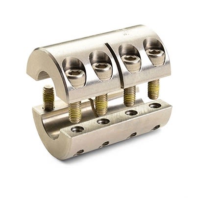 Ruland MSPX-15-15-SS Rigid Shaft Coupling, 34mm Outside Diameter [MSPX-15-15-SS]; 603-591