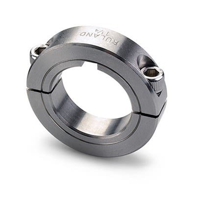 Ruland Collar, One Piece, Clamp Screw, Bore 35mm, OD 57mm, W 15mm, Stainless Steel [MSPK-35-SS]; 603-622