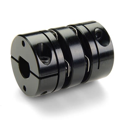 Ruland Disc, 15mm Outside Diameter, 6mm Bore, 23.8mm Length Flexible Coupling [MDCD15-6/5.5D-6/5.5D-A]; 604-454