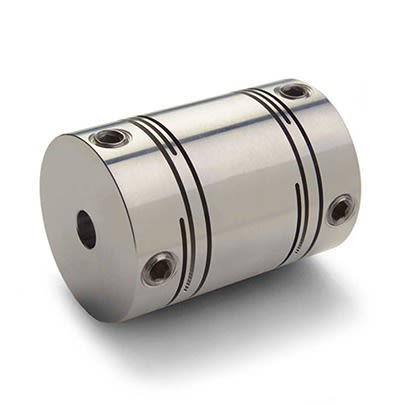 Ruland Slit Coupling, 20mm Outside Diameter, 8 mm, 9 mm Bore, 26mm Length Flexible Coupling [MRLS20-9-8-A]; 604-540