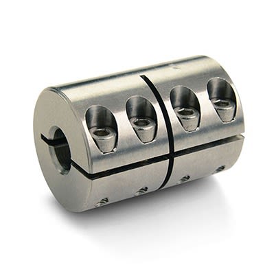 Ruland MCLX-5-4-SS Rigid Shaft Coupling, 15mm Outside Diameter [MCLX-5-4-SS]; 604-844