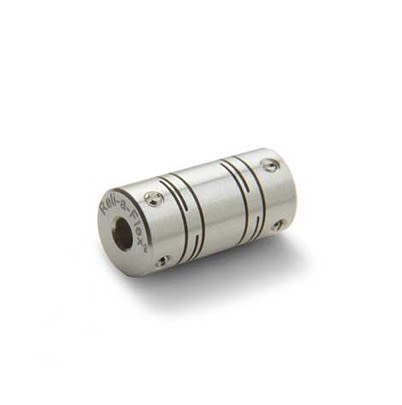 Ruland Flexible Beam, 8mm Outside Diameter, 2 mm, 4 mm Bore, 14.5mm Length Flexible Coupling [MRLS8-4-2-A]; 605-231