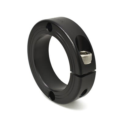 Ruland Collar, One Piece, Clamp Screw, Bore 42mm, OD 73mm, W 19mm, Anodised Aluminium [FHD-MCL-42-AN]; 605-252