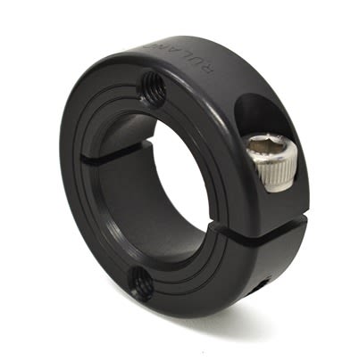 Ruland Collar, One Piece, Clamp Screw, Bore 23mm, OD 45mm, W 15mm, Anodised Aluminium [FHT-MCL-23-AN]; 605-960