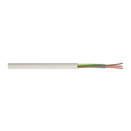 RS PRO Power 2.5 mm² 2 Core Power Cable, White Polyvinyl Chloride PVC, 50m [0]; 606-130