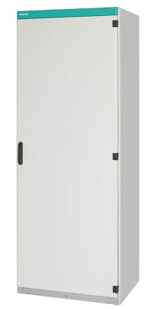 Siemens SIVACON Series Steel Single-Door-Door Floor Standing Enclosure, IP55, 2000 x 800 x 500mm [8MF1111-0AA00-0NE8]; 606-512