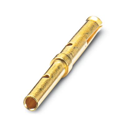 Phoenix Contact Female Crimp D-sub Connector Contact, Gold over Nickel Socket, 28 → 22 AWG [1418790]; 607-080