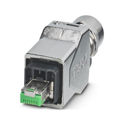 Phoenix Contact Male RJ45 Connector, Through Hole, Cat5 Straight 8 -Way [1422669]; 607-085