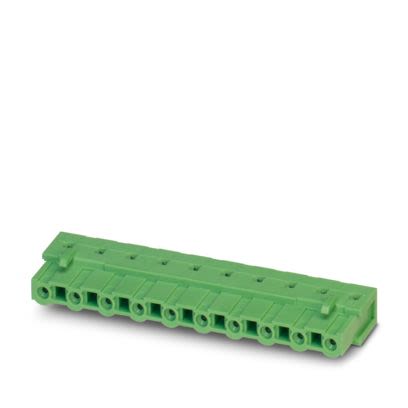 Phoenix Contact Wave Soldering Mount PCB Header, 2 Contact(s), 7.62 mm Pitch, 1 Row(s), Shrouded [1828676]; 607-109