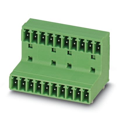 Phoenix Contact Straight Solder PCB Header, 4 Contact(s), 3.81 mm Pitch, 2 Row(s), Shrouded [1829950]; 607-111