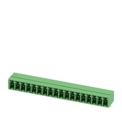 Phoenix Contact Straight Solder PCB Header, 18 Contact(s), 3.5 mm Pitch, 1 Row(s), Shrouded [1844375]; 607-130