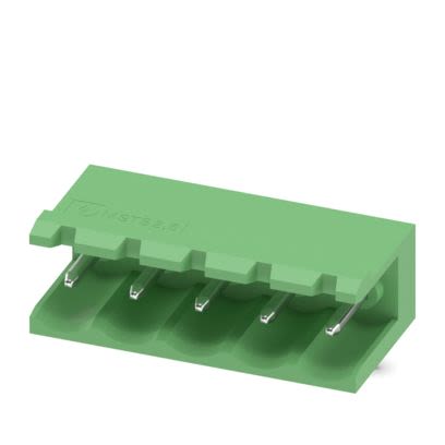 Phoenix Contact MSTB 2/5-G Series Straight Solder PCB Header, 5 Contact(s), 5 mm Pitch, 1 Row(s), Shrouded [1754494]; 607-142
