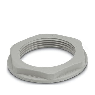 Phoenix Contact Polyamide Cable Gland Locknut, M40mm Thread [1411210]; 607-176