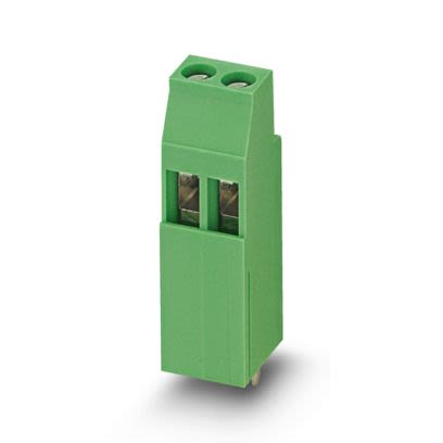 Phoenix Contact PCB Terminal Block, 2-Contact, 5.08mm Pitch, Wave Soldering, 1-Row, Push In Spring Termination [1723182]; 607-198