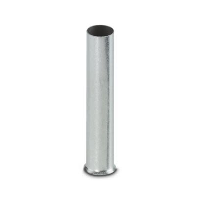 Phoenix Contact Ferrule, 40mm Pin Length, 7.3mm Pin Diameter, Silver [3241238]; 607-233