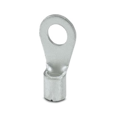 Phoenix Contact Uninsulated Ring Terminal, M5mm Stud Size, Silver [3240084]; 607-264