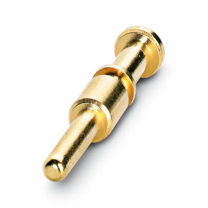 Phoenix Contact Male Crimp Contact, 24AWG Min, 14AWG Max [1242329]; 607-294