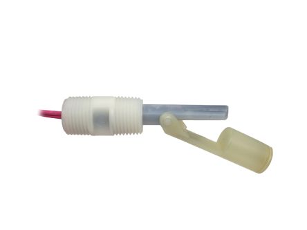 Gems Sensors LS-7 Series Horizonal Side Mount Level Switch Level Sensor, SPST Output, Nylon Body [160460]; 607-527
