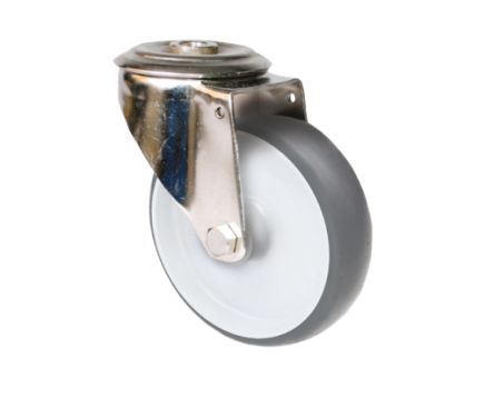 Guitel Hervieu Swivel Castor Wheel, 70kg Capacity, 80mm Wheel [KP41OA080-325RX]; 607-942