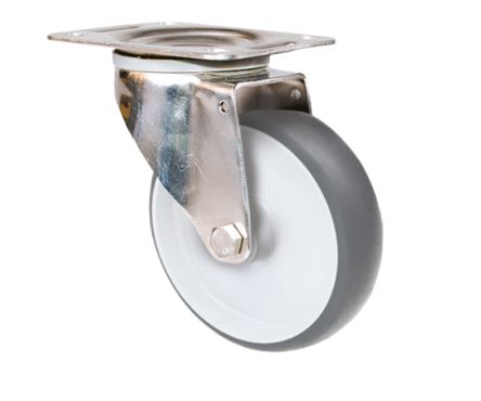 Guitel Hervieu Swivel Castor Wheel, 70kg Capacity, 80mm Wheel [KP41BA080-325RX]; 607-949