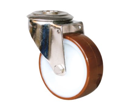 Guitel Hervieu Swivel Castor Wheel, 150kg Capacity, 100mm Wheel [KP41OA100-28L]; 607-968