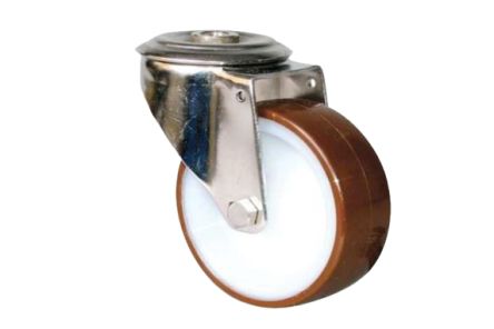 Guitel Hervieu Swivel Castor Wheel, 200kg Capacity, 125mm Wheel [KP41OA125-28L]; 607-970
