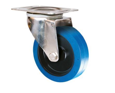 Guitel Hervieu Swivel Castor Wheel, 300kg Capacity, 160mm Wheel [KP5BA160-571RX]; 607-975