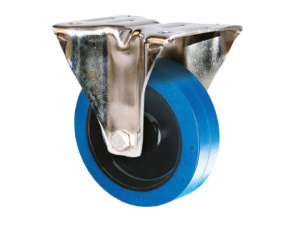 Guitel Hervieu Fixed Castor Wheel, 300kg Capacity, 160mm Wheel [KF5BA160-571RX]; 607-977