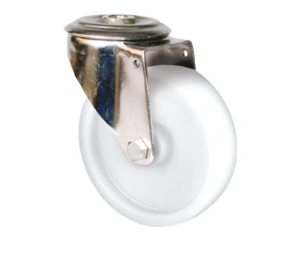 Guitel Hervieu Swivel Castor Wheel, 150kg Capacity, 80mm Wheel [KP41OA080-77L]; 607-983
