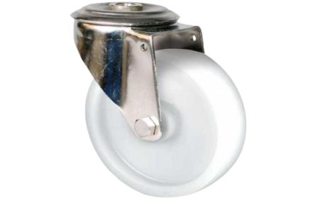 Guitel Hervieu Swivel Castor Wheel, 200kg Capacity, 125mm Wheel [KP41OA125-77L]; 607-987