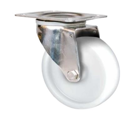 Guitel Hervieu Swivel Castor Wheel, 200kg Capacity, 125mm Wheel [KP41BA125-77L]; 607-995