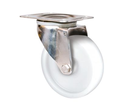 Guitel Hervieu Swivel Castor Wheel, 300kg Capacity, 160mm Wheel [KP5BA160-77L]; 608-002