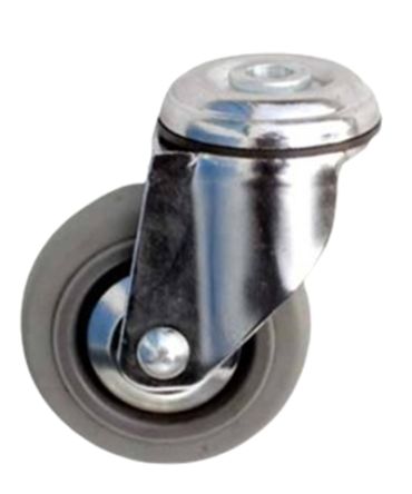 Guitel Hervieu Swivel Castor Wheel, 70kg Capacity, 80mm Wheel [145301400A]; 608-017
