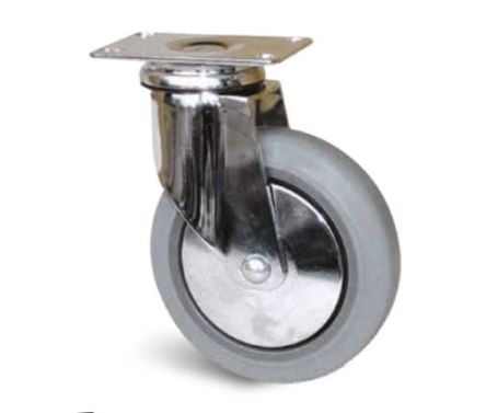 Guitel Hervieu Swivel Castor Wheel, 100kg Capacity, 150mm Wheel [165331400A]; 608-024