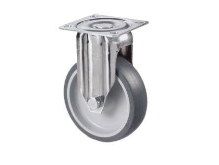 Guitel Hervieu Fixed Castor Wheel, 60kg Capacity, 75mm Wheel [JF2BA075-325L]; 608-034